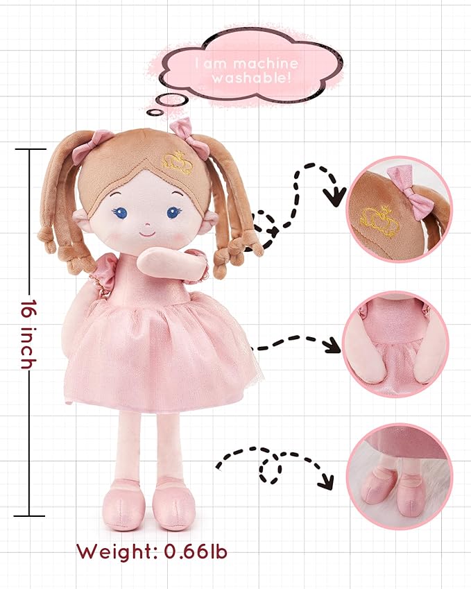 Soft Baby Doll Toys (16&