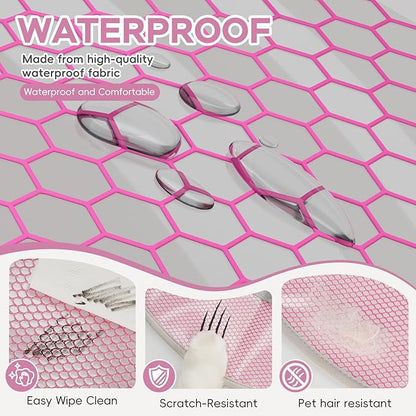 Cat Cone Collar Soft to Stop Licking After Surgery, Waterproof Lightweight Recovery Collar for Cats and Small Dogs, Elizabeth Plastic Cone Alternative, Neck Pillow to Prevent Scratches