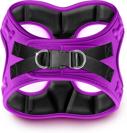 Comfort fit Step-in Dog &amp; Puppy Harness - Comfortable All Weather Dog Vest Harness: Adjustable, Soft Padded, Easy to Put-on for Small, Medium-Sized Dogs.