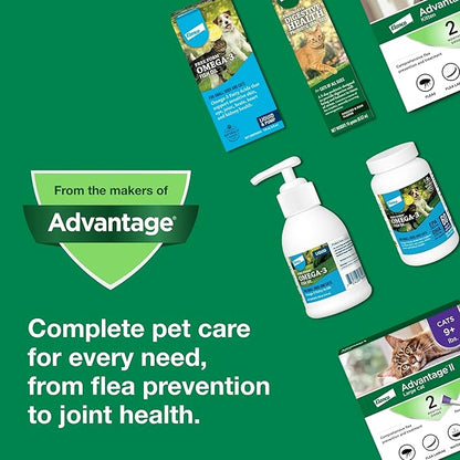 Advantage II Small Cat Vet-Recommended Flea Treatment &amp; Prevention | Cats 5-9 lbs. | 6-Month Supply
