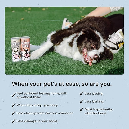 MalsiPree Calming Chews for Dogs - 145 pcs Chicken - Helps Regulate Mood - Relief Treats - No Sedative Effect - Freeze Dried - with Passion Flower &amp; Melatonin