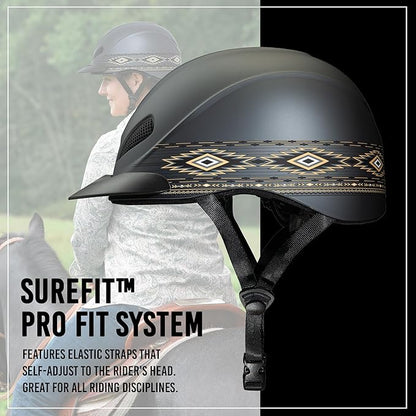 Troxel Rebel Turquoise Rose Helmet