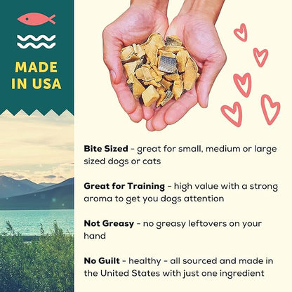 A Better Treat – Freeze Dried Organic Pumpkin, Wild Caught Salmon, Organic Grass Fed &amp; Finished Pasture Raised Beef, Organic Chicken Dog and Cat Treats | Healthy, Diabetic Friendly | Made in The USA