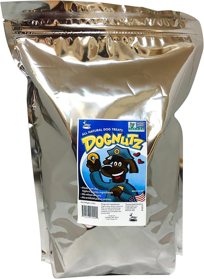 Molasses Ginger Snap Dog Treats – Healthy, Crunchy, Vegan Biscuits with Whole &amp; Real Ingredients – All Natural &amp; USA‐Baked, 4 Pound Bag