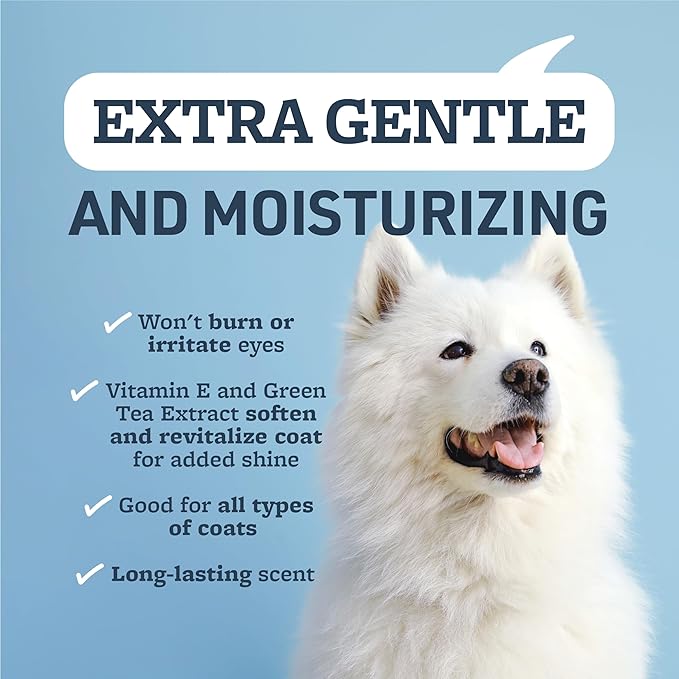 Veterinary Formula Smart Coat Complex Snow White Shampoo for Dogs and Cats, 128 Fl oz / 1 Gal – Gently Remove Stains &amp; Yellowing Without Bleach/Peroxide – Cleans, Deodorizes &amp; Brightens White Coats