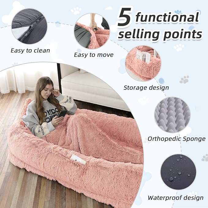 Human Dog Bed, 71&