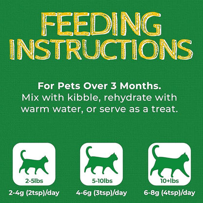 Just Try 13.4 0Z Cat Grass Treats Salmon Oil Natural Salmon Kitten Healthy Cat Treats Training Biscuits Snacks Fish Oil Omega 3 Supplements for Cats Joint Support &amp; Skin Coat Health