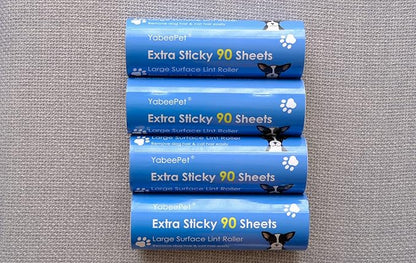 Extreme Sticky Large Surface Lint Roller, 6.3&
