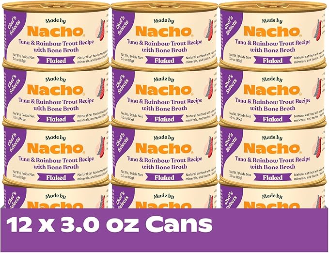 Made by Nacho Flaked Filets Recipe in Bone Broth, Grain-Free Chef&
