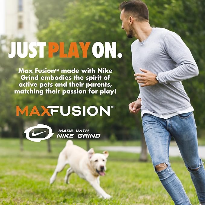 Max Fusion with Nike Grind, Dog Chew Toy, Arlee Weeble Treat Dispensing Toy for Dogs, Durable &amp; Interactive for Pets, M