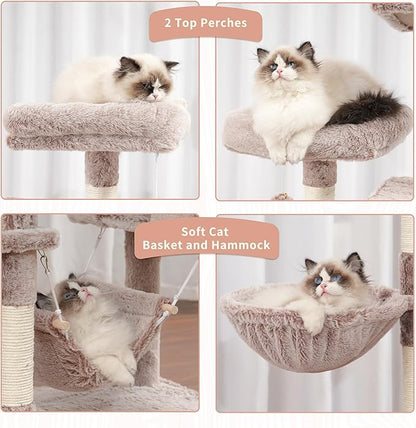 Cat Tree for Indoor Cats, 71&