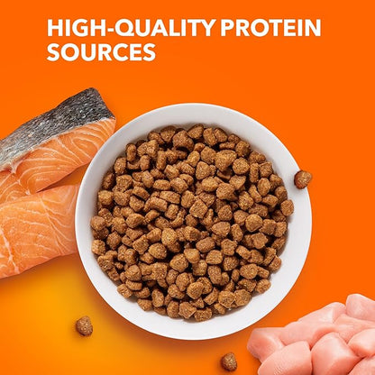 IAMS Proactive Health Adult Healthy Dry Cat Food with Real Salmon, 3.5 lb. Bag
