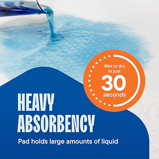 Chucks Pads Disposable [100-Pack] Adult Incontinence Underpads 36"x 36" Extra Large Absorbent Fluff Protective Bed Pads, Toddler Mattress Pads - Pee Pads for Kids &amp; Adults - Dog &amp; Puppy Training Pads