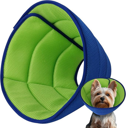 Soft Dog Cone Collar After Surgery Alternative for Dogs to Stop Licking, Comfy Collars for Large/Medium/Small Pet/Cat, Comfortable Elizabethan Neuter Recovery E Cones of Shame Neck &amp; Head Ecollars