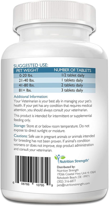 Cranberry D-Mannose for Dogs, Support for Bladder &amp; UTI, Pet Urinary Tract + Immune Health Supplement, Cranberry for Dogs with D-Mannose &amp; Vitamin C, 150 Chewable Tablets