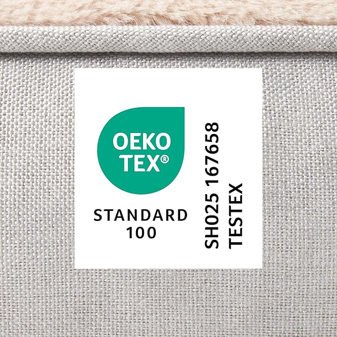 TOWN &amp; COUNTRY EVERYDAY CuddleTown Comfy Solid Bolster Sofa Pet Bed, Supportive &amp; Calming Egg Crate Foam, Non-Slip Bottom, Machine Washable Cover, Grey, Medium 28"x23"x8"