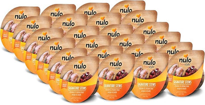 Nulo FreeStyle Cat &amp; Kitten Chicken &amp; Chicken Liver Stew, All Natural Grain-Free Cat Food, 2.80 Ounce (Pack of 24)