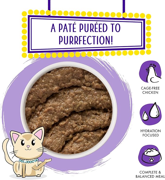 Weruva Classic Cat Paté, Meal or No Deal! with Chicken &amp; Beef, 3oz Can (Pack of 12)