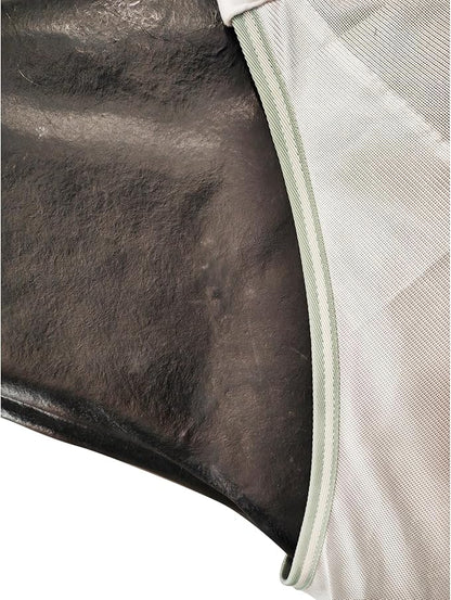 BARN &amp; STABLE Breathable and Tear-Resistant Horse Fly Sheet with UV Protection Equine Summer Sheet Horse Fly Blanket with Removable Web Leg Straps