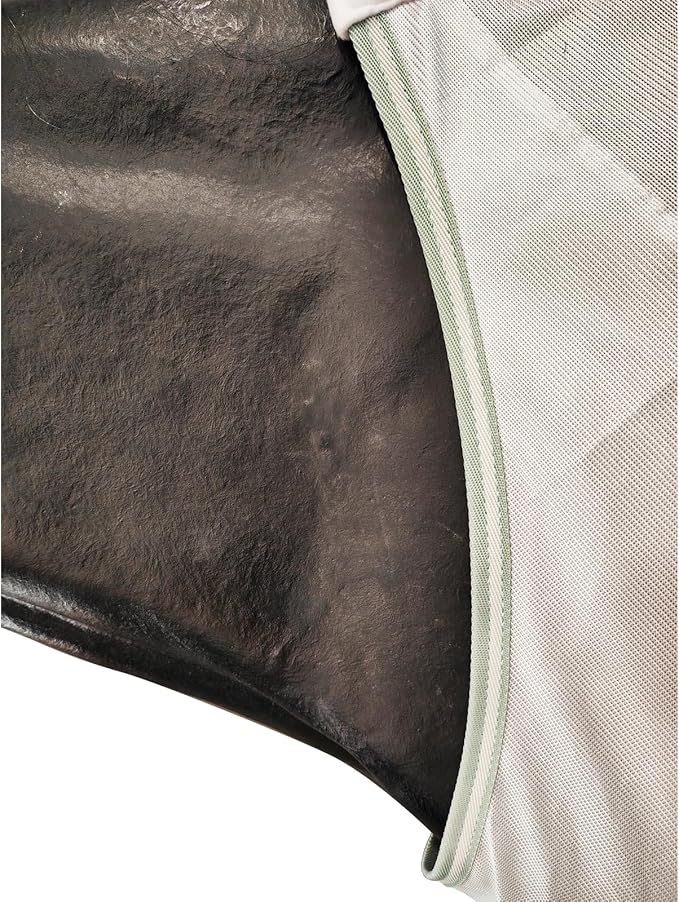 BARN &amp; STABLE Breathable and Tear-Resistant Horse Fly Sheet with UV Protection Equine Summer Sheet Horse Fly Blanket with Removable Web Leg Straps