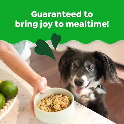 Greenies Smart Topper High Protein Wet Mix-in for Dogs, Chicken, Peas, Apples &amp; Brown Rice Recipe in Vitabroth Broth - Bone Broth + Vitamins E &amp; B1, 10 Count