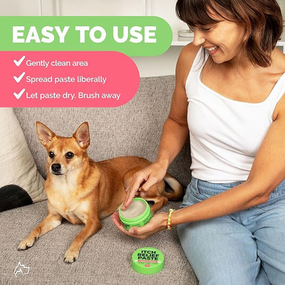 Skin Nectar - Natural Itch Relief for Dogs &amp; Cats - Soothing Pet Skin Repair Balm - - Heals Hot Spots, Dry Skin, Paw Pads - Veterinarian Formulated with Natural and Organic Ingredients
