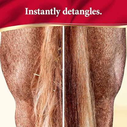 Absorbine ShowSheen Hair Polish &amp; Detangler 128oz Refill Jug, Horse and Dog Coat, Mane and Tail, Instant Detangling &amp; Reduces Hair Breakage for Healthy Grooming &amp; Radiant Shine