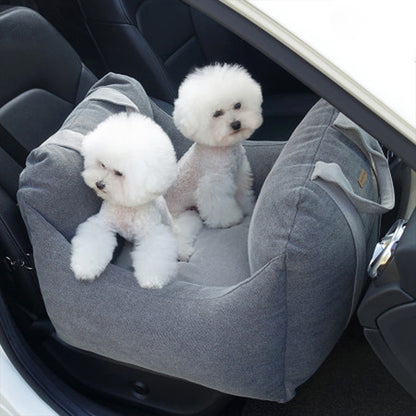 Pet Dog Car Carrier Seat Waterproof Basket Portable Car Seat Safety Travelling Mesh Hanging Bags Breathable Beds &amp; Sofas