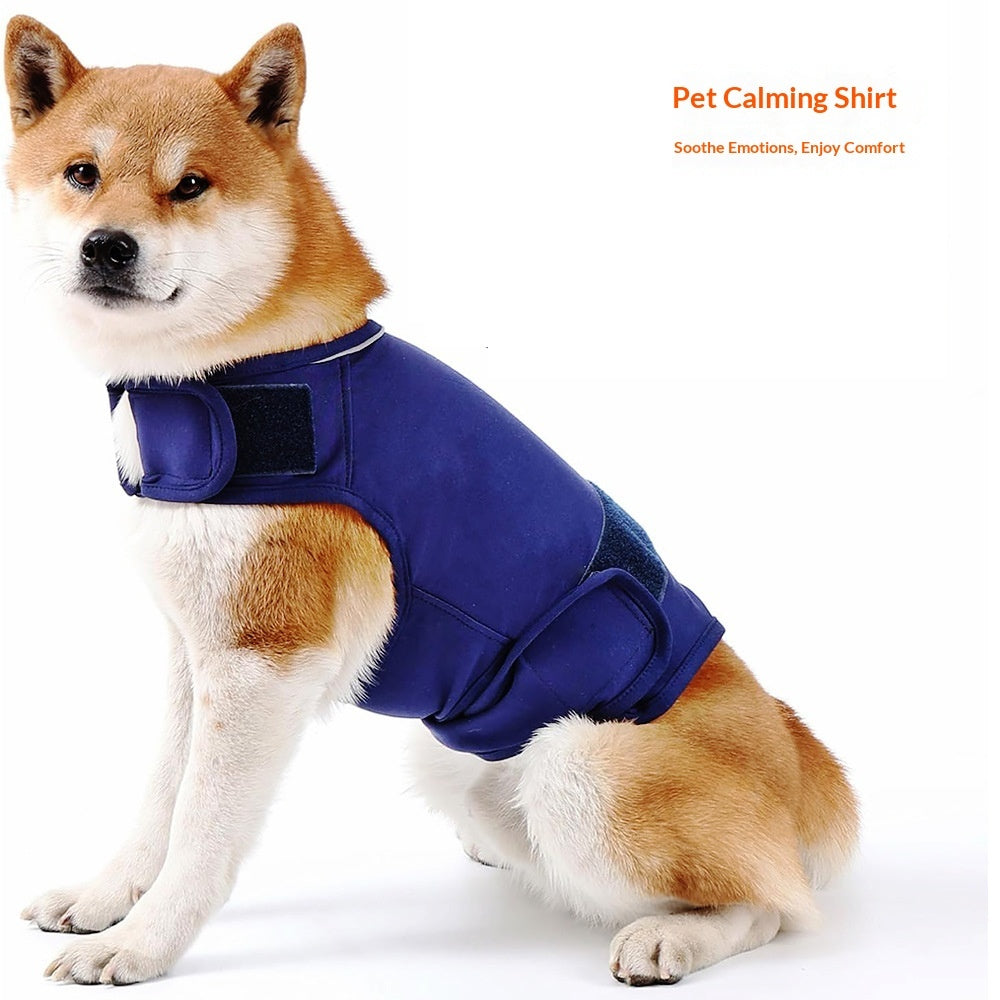 Dog Anxiety Vest Emotion-Calming Apparel Pet Jacket Vest Dog Clothing