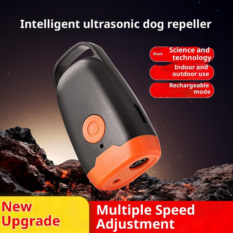 Mini Ultrasonic Dog Dispeller Training Dogs And Cats Artifact Bark Stopper Dog Driving Scare Dog Cat Outdoor Self-defense Anti-dog Calling