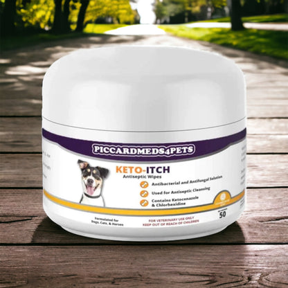 Piccardmeds4pets Pet Ear &amp; Skin Care Kit Wipes + Ear Flush for Itch &amp; Odor Pet Bundle