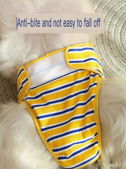 Striped Physiological Pet Functional Clothing