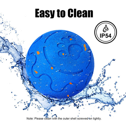 Interactive Dog Ball Toy, Smart Dog Toy For Medium And Large Dogs, Automatic Moving Rotating &amp; Bouncing Ball, Durable E-TPU Material, IP54 Waterproof, Motion-Activated Dog Toy For Active Dogs