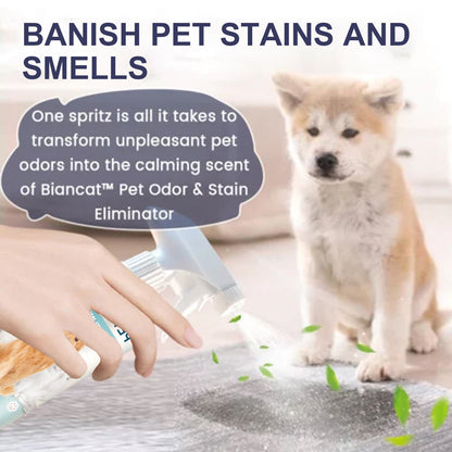 Pet Odor &amp; Stain Eliminator, Clean Dog And Cat Body Odor Feces Odor Removal Indoor Fresh Deodorizer