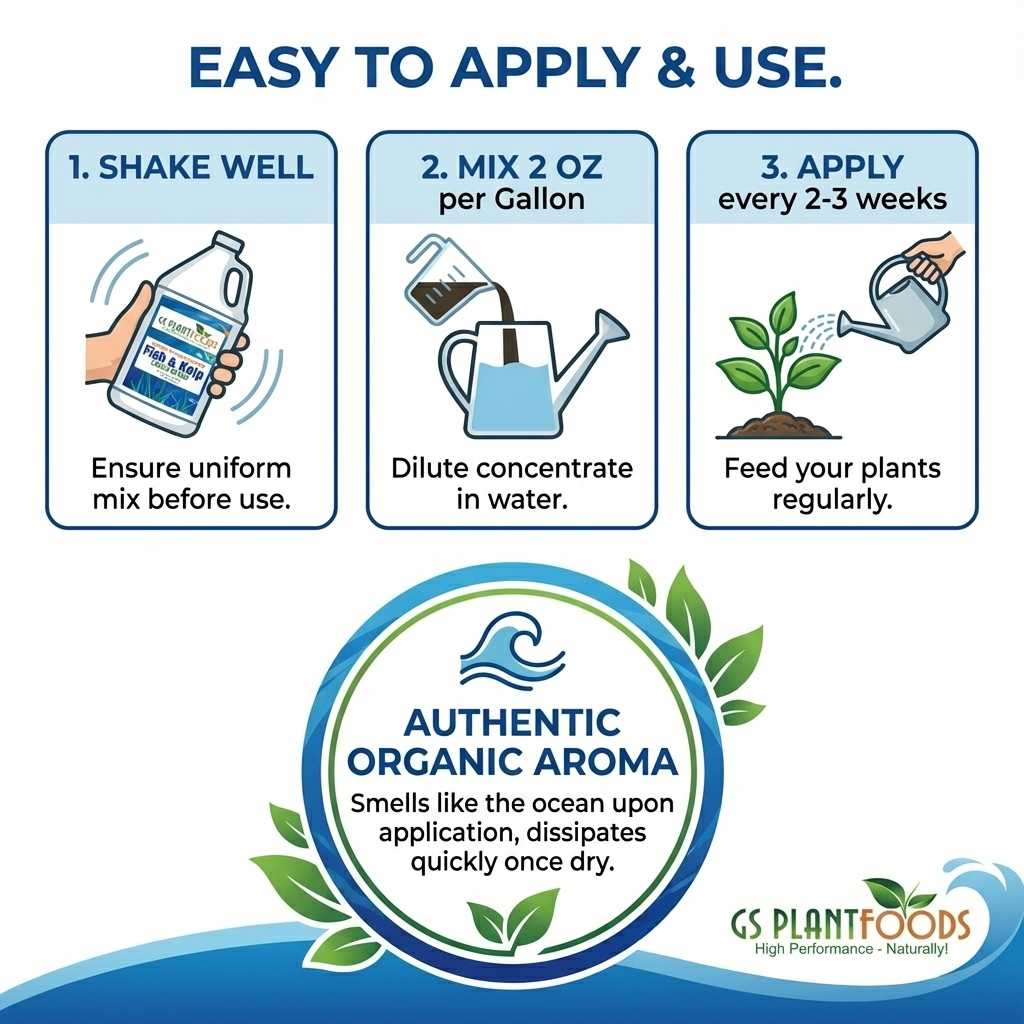 Fish &amp; Kelp Liquid Blend Organic