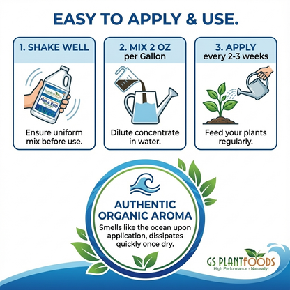 Fish &amp; Kelp Liquid Blend Organic