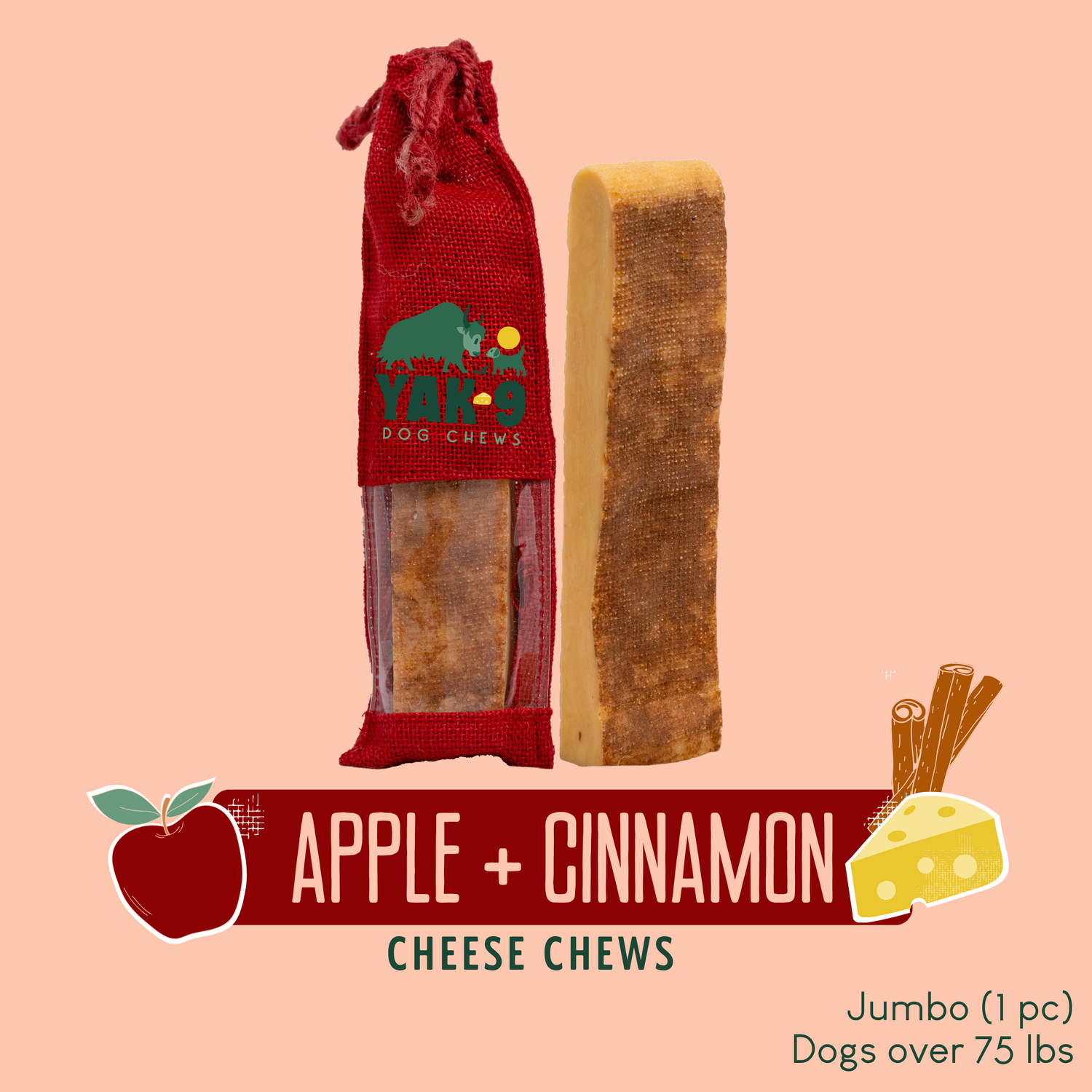 Apple &amp; Cinnamon Chews for Dogs