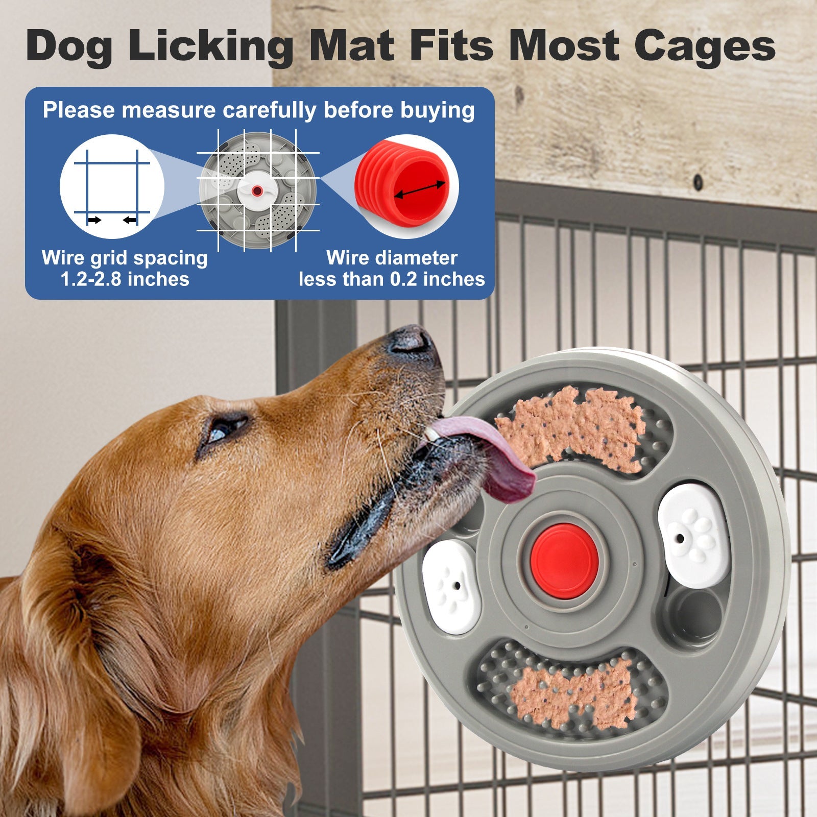 Dog Slow Feeder Device Pet Anti Suffocation Bowl 2 In 1 Treat Puzzle &amp; Lick Mat Anti Slip And Large Capacity Feeder Pet Supplies