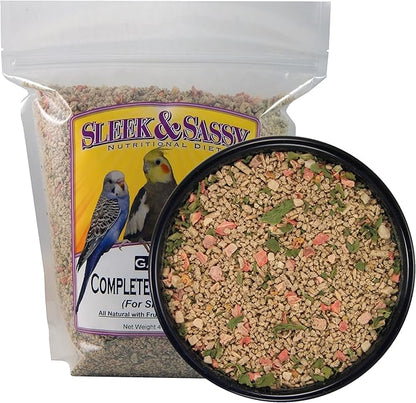 SLEEK &amp; SASSY Garden Complete Crumble Small Bird Food (4 lbs.)