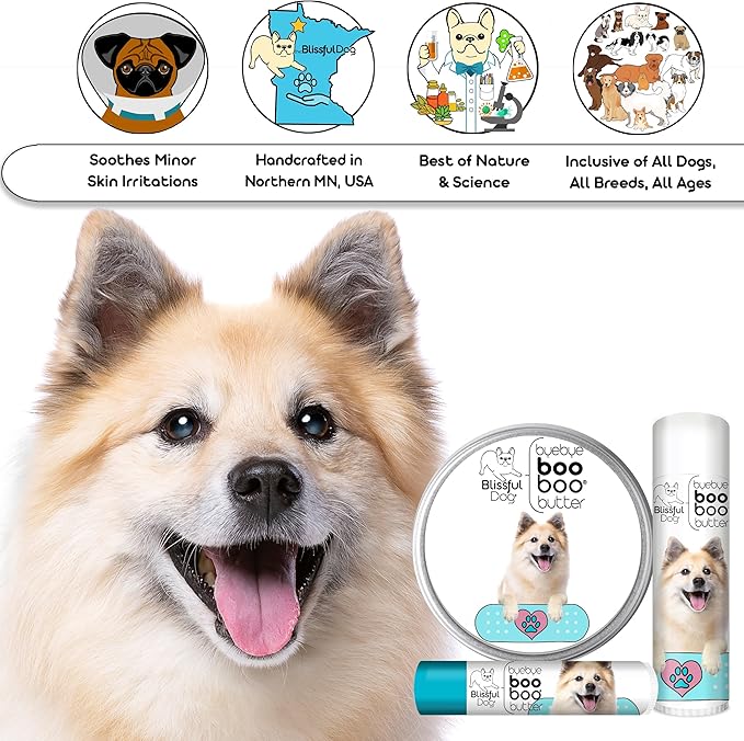 The Blissful Dog Icelandic Sheepdog Boo Boo Butter, 0.15 Ounce