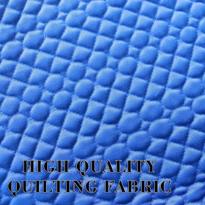 Woolous Dressage Saddle Pad, English Saddle Pad with Sheepskin Trim, Lambskin Wool Fleece Lining, Square Saddle Pad for Equestrian Riding, Comfortable &amp; Shock Absorbing