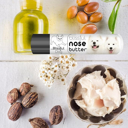 The Blissful Dog Samoyed Unscented Nose Butter - Dog Nose Butter, 0.15 Ounce