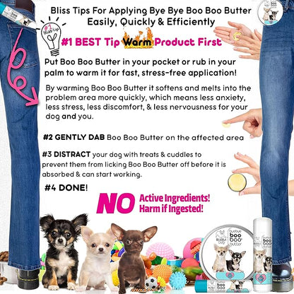 The Blissful Dog 8 oz TIN Chihuahua Booboo Butter