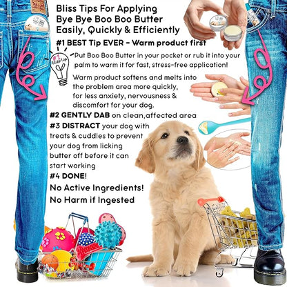 The Blissful Dog 1 oz TIN Border Collie Booboo Butter