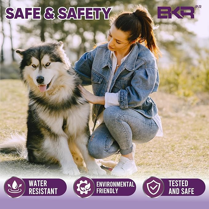 Flea Collar for Dogs – 2 Pack 16 Month Natural Flea &amp; Tick Prevention Dog Flea Collar Adjustable One Size Fits All, Safe and Effective