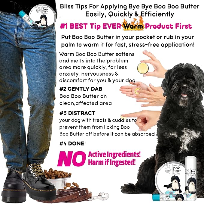 Portuguese Water Dog Boo Boo Butter, 2 oz