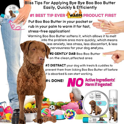 The Blissful Dog Chesapeake Bay Retriever Boo Boo Butter, 0.15-Ounce