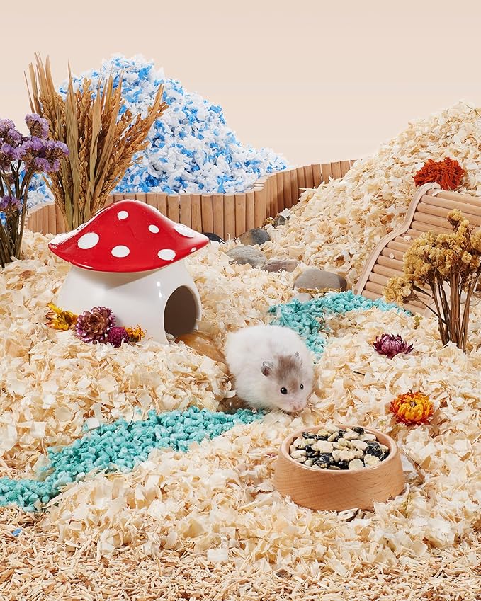 Niteangel Hamster Snack &amp; Treats Toy - Small Animal Natural Treat for Dwarf Syrian Robo Hamsters Gerbils Mice Lemmings Degus or Other Small-Sized Pets