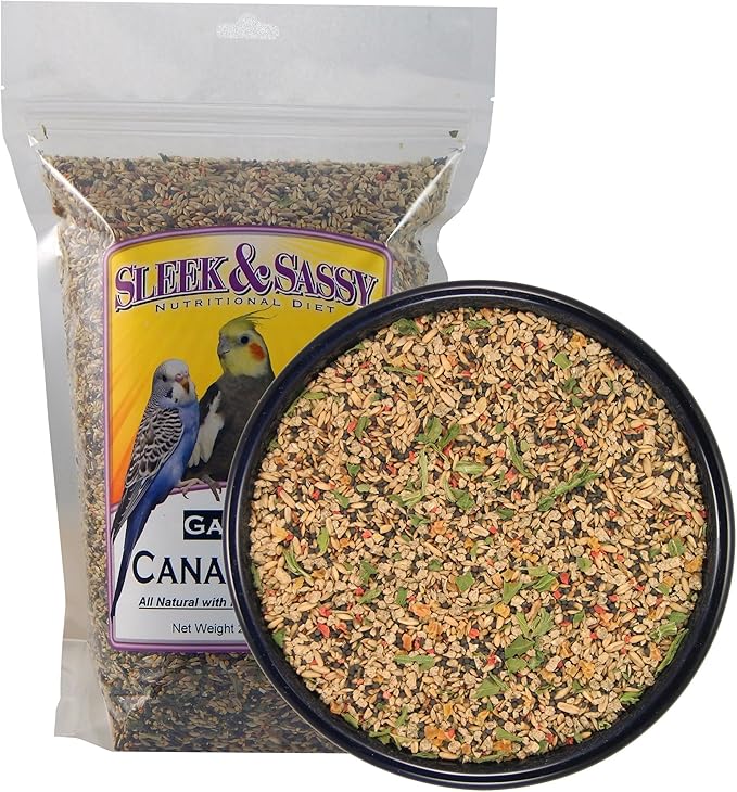 SLEEK &amp; SASSY Garden Canary Bird Food (2 lbs.)