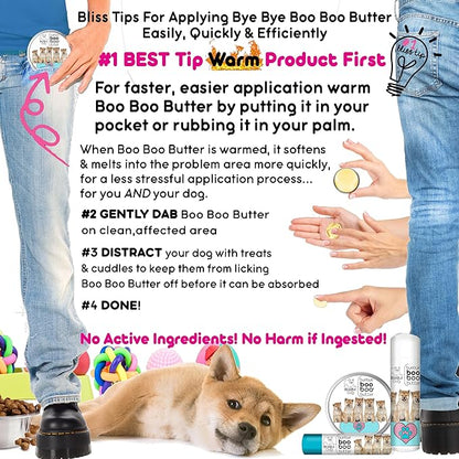 The Blissful Dog 1 oz TIN Shiba Inu Booboo Butter